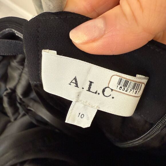 A.L.C. Black Midi Dress - Picture 9 of 13